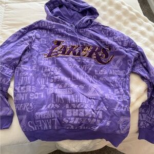 NBA Purple Lakers Hoodie